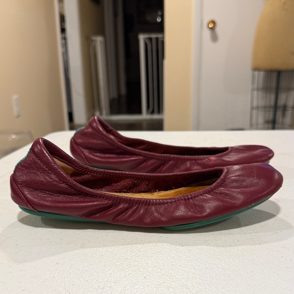 Tieks by Gavrieli Burgundy Ballet Flats
